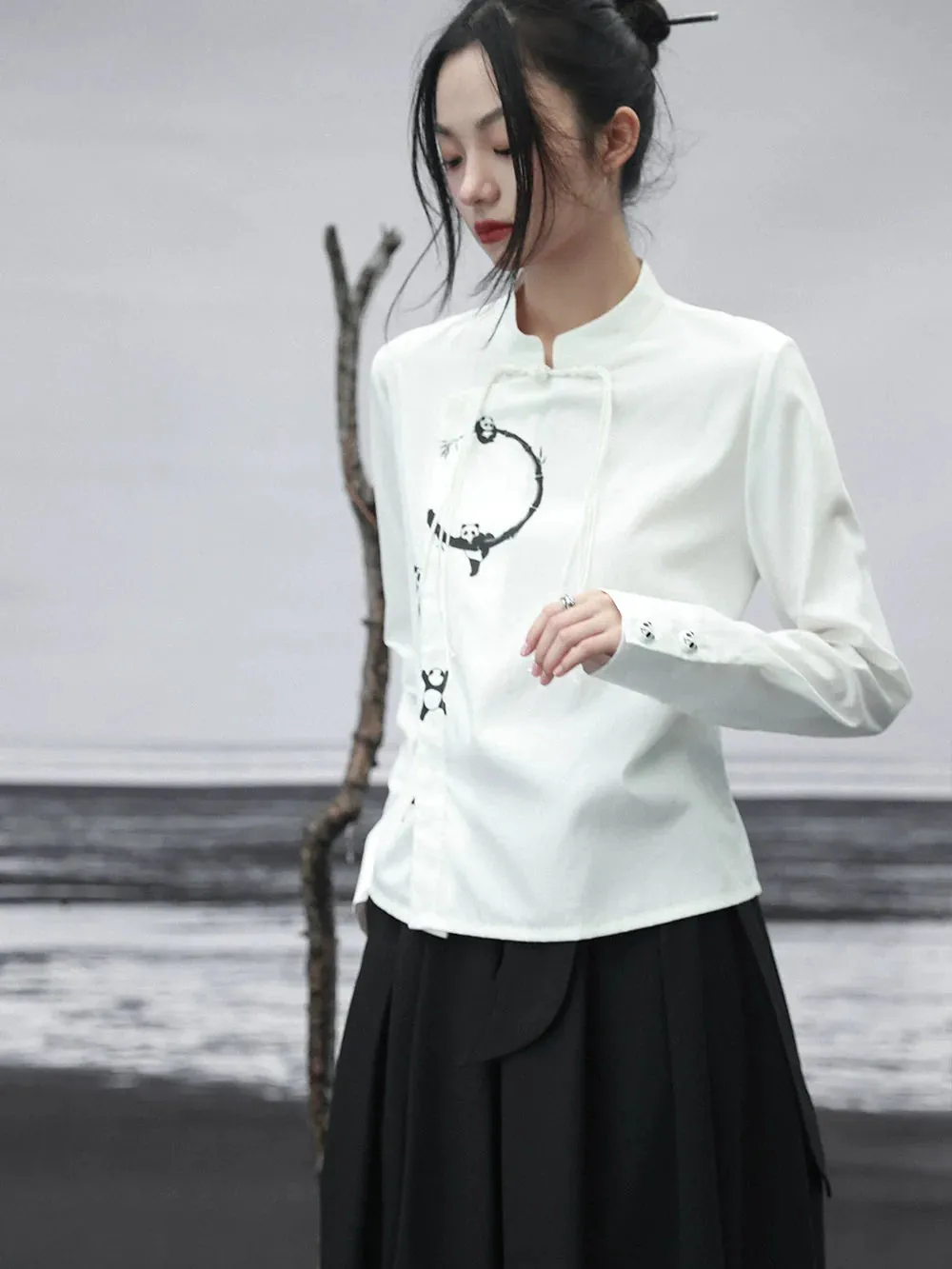 Shirt Print China Panda
