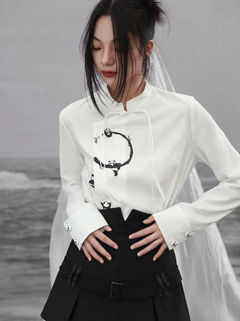 Shirt Print China Panda