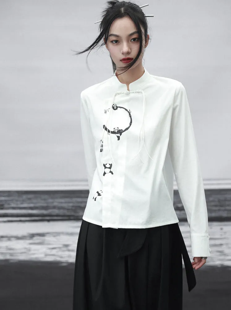 Shirt Print China Panda
