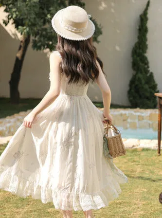 Shoulder Ruffled Ruffled Floral Lace Dress Print Jacket Romantic