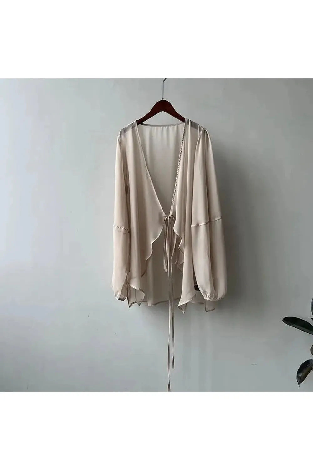 Solid Color Thin Style Fall Cardigan