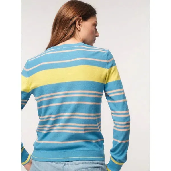Streifenpullover aus Bio-Baumwolle