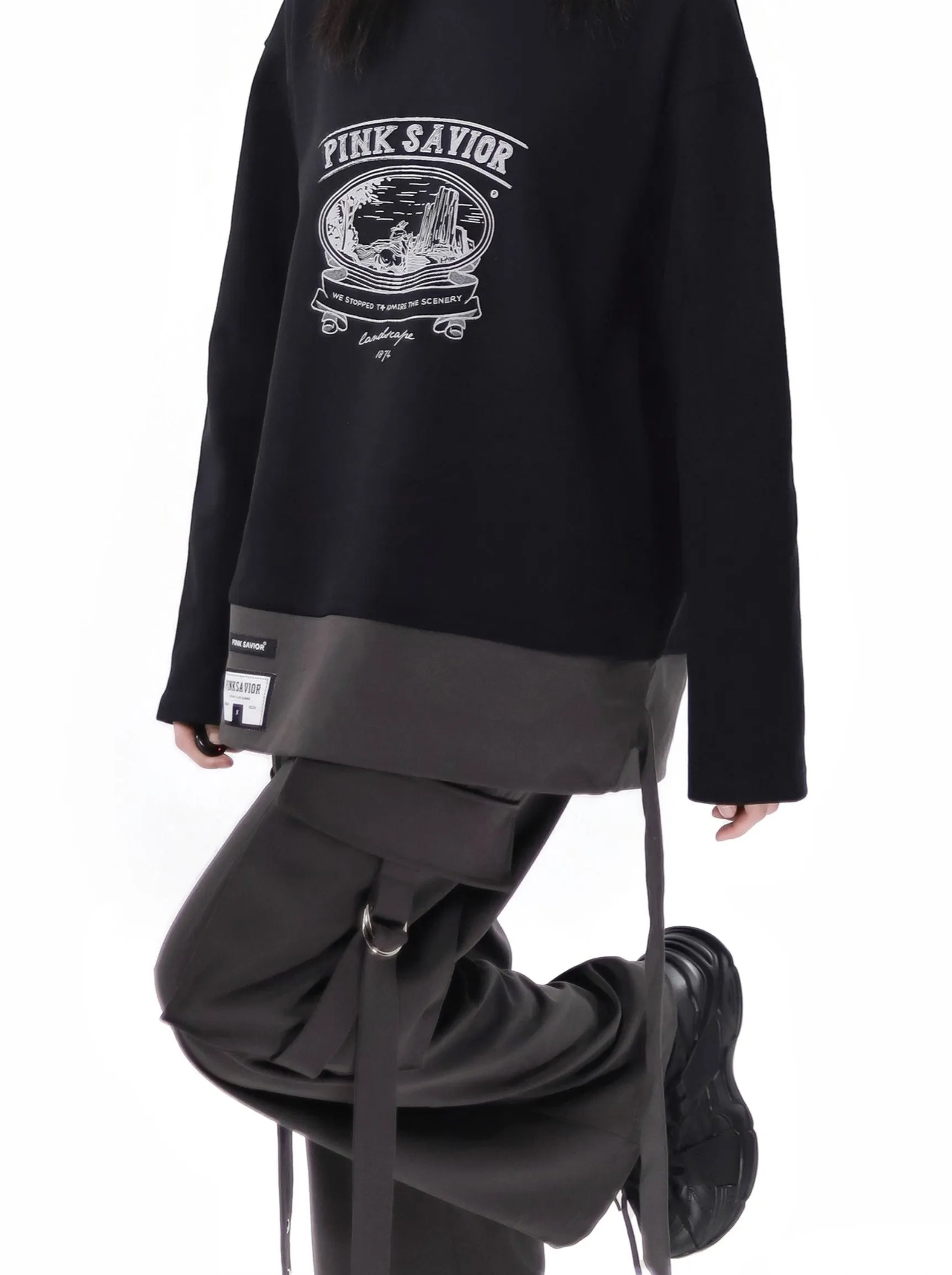Stripe   Shirt Casual Street Lazy Skirt Retro
