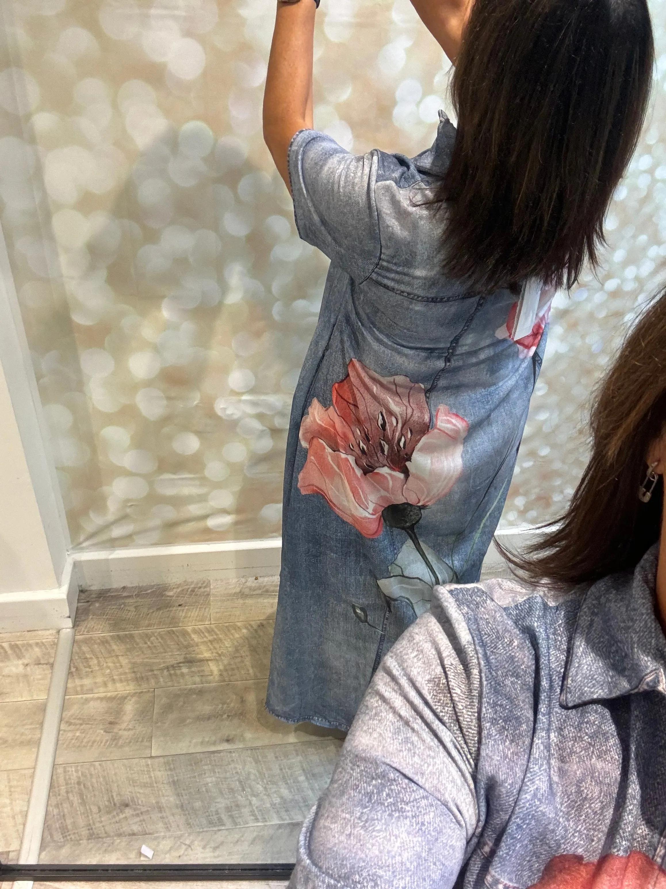 Studio Denim Floral shirt/dress