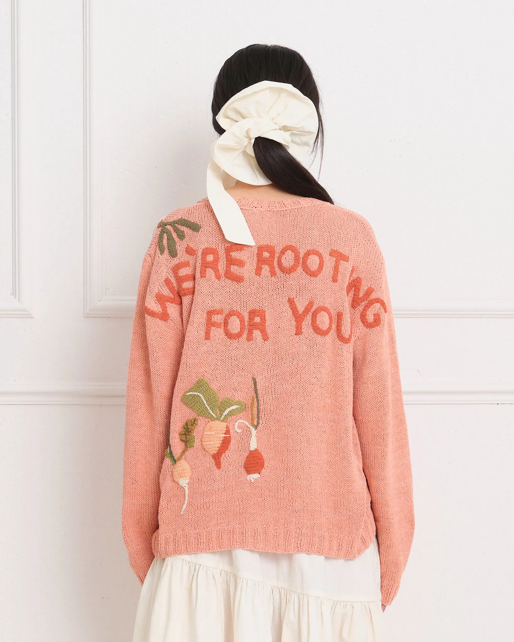 Rooting For You Pink Twinsun Knit Cardigan