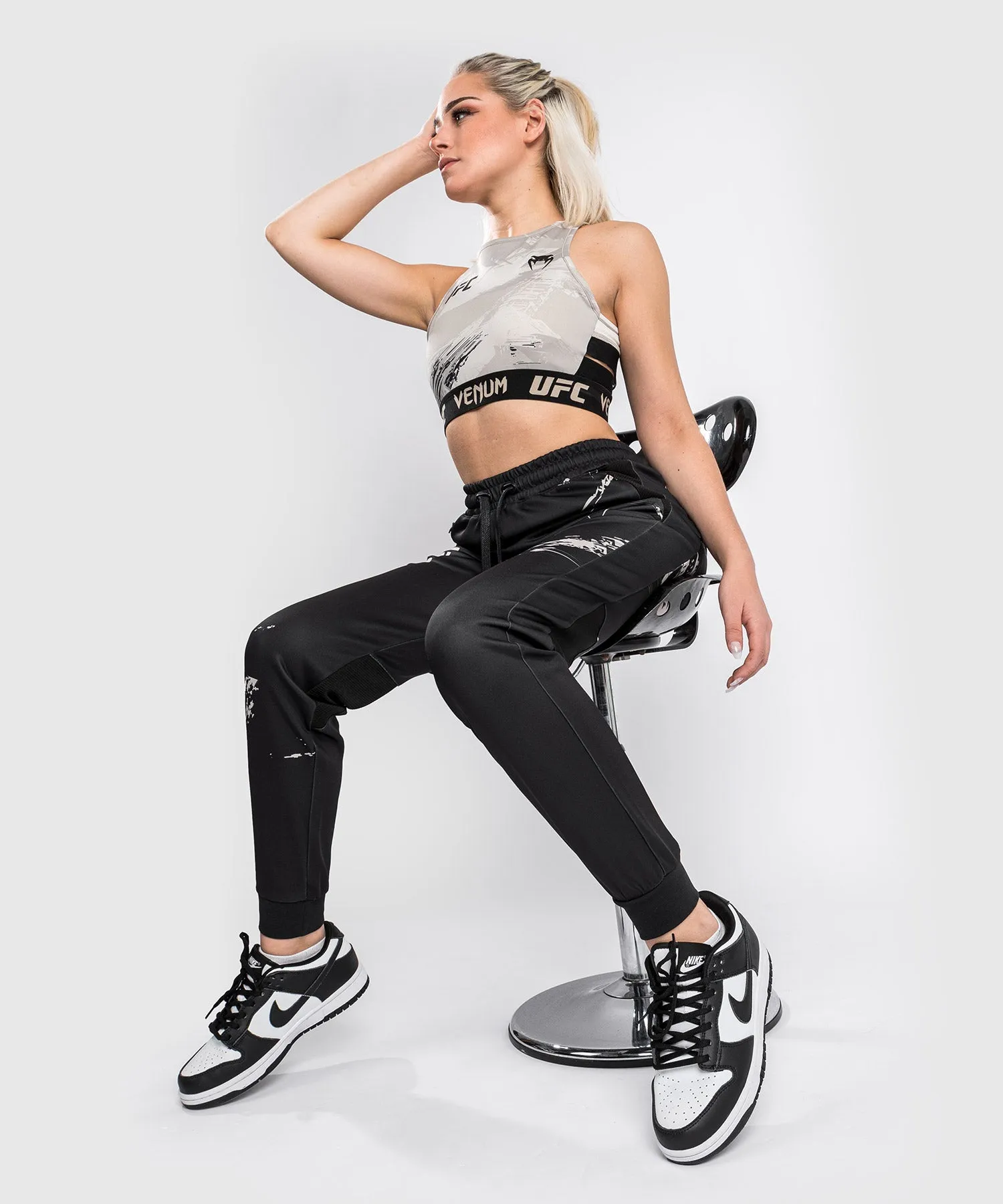 UFC Venum Authentic Fight Week 2.0 Women’s Pant - Black/Sand