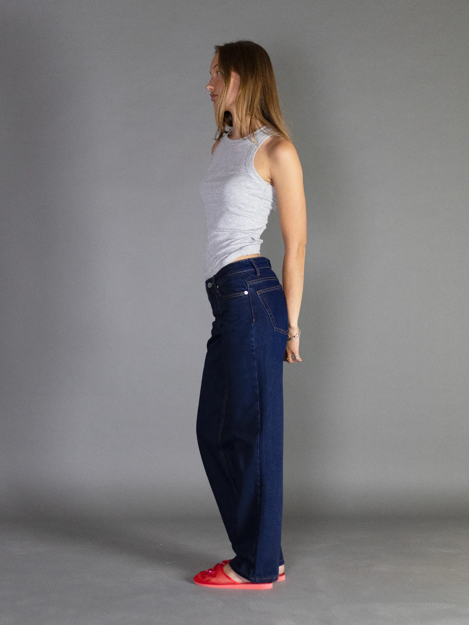 Stylish Dark Blue Vera Jeans