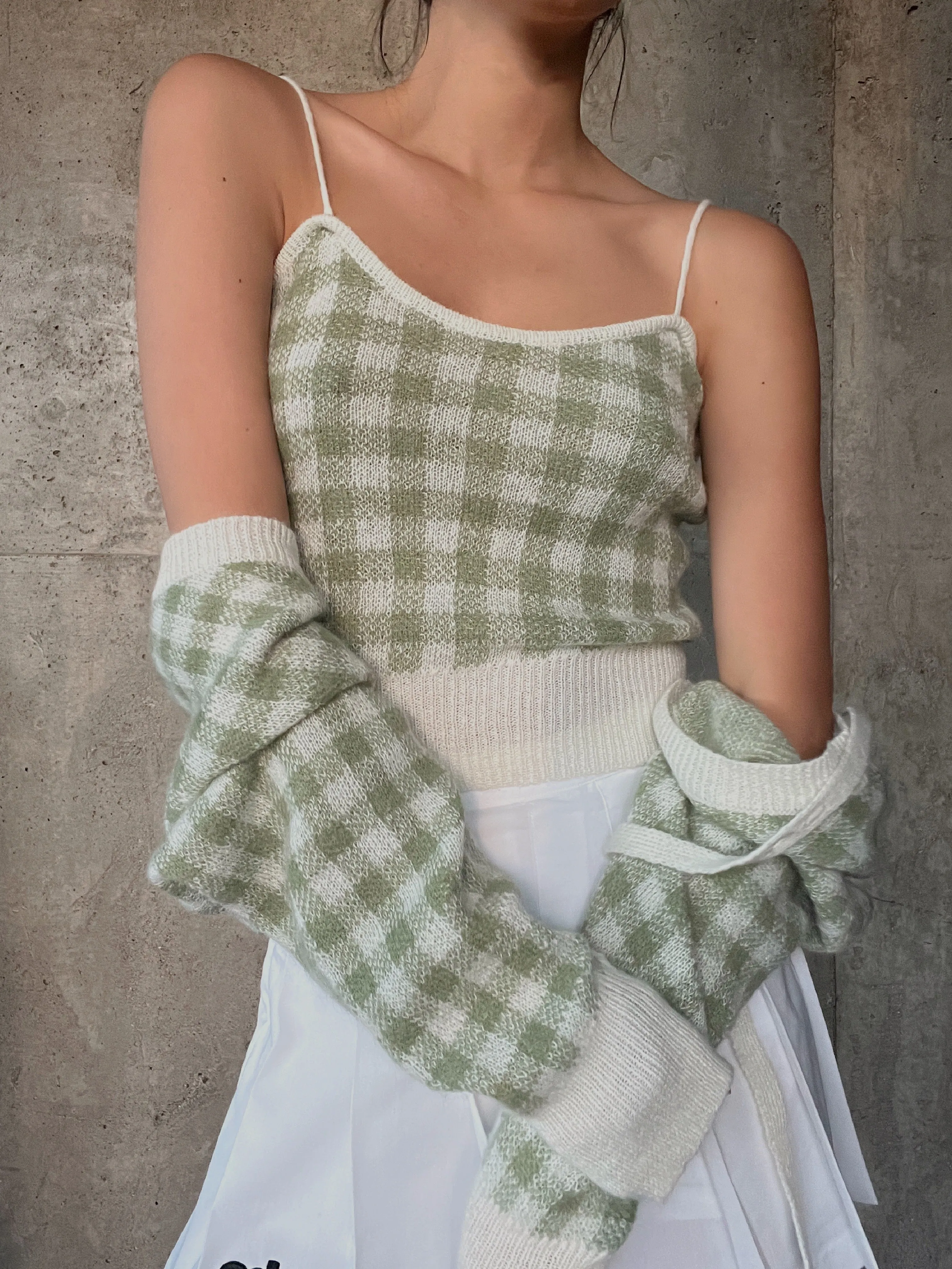 Waffle Knit Set