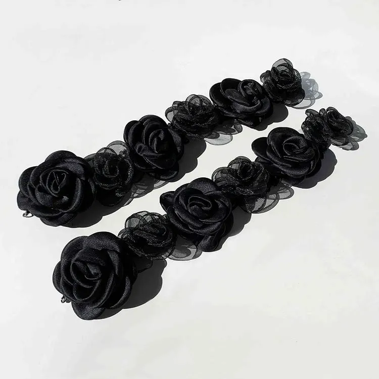 White Floral Dress Accessory