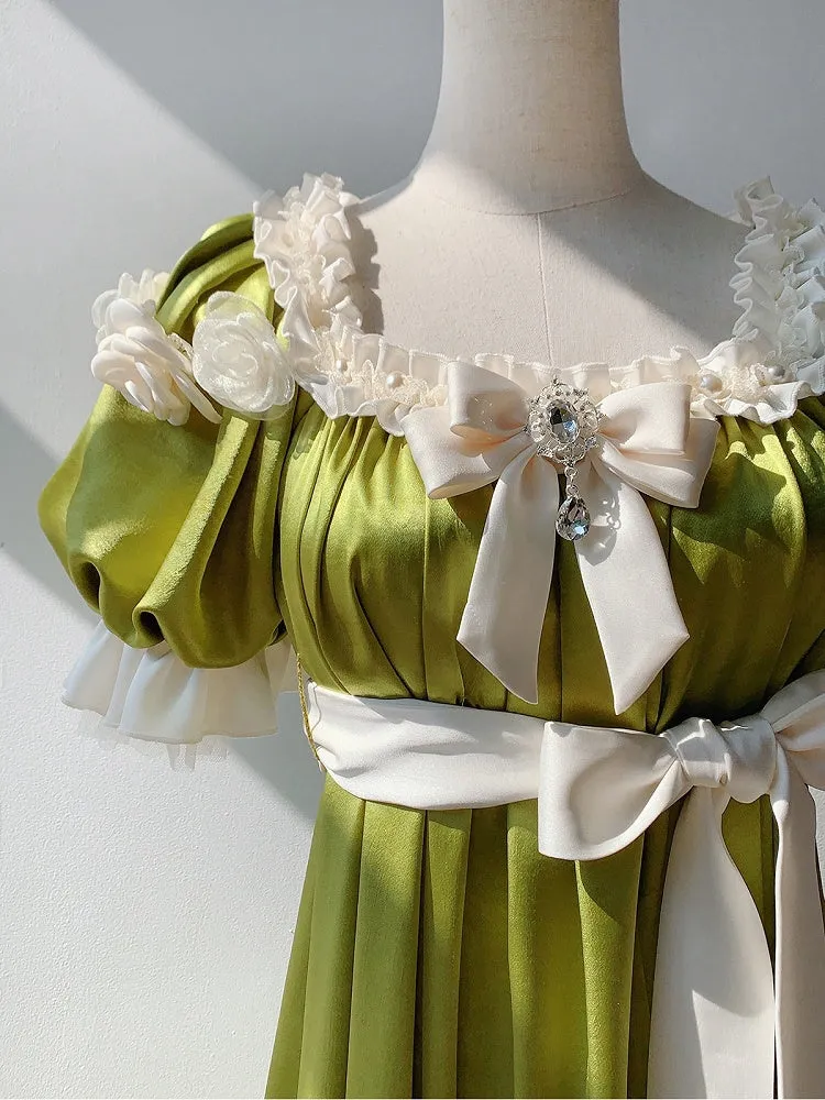 White Floral Dress Accessory